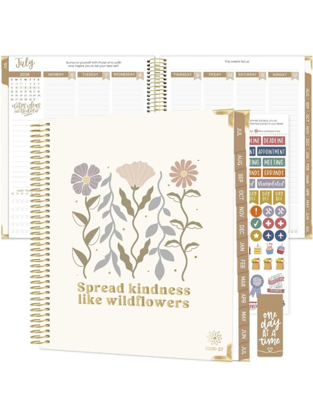 2026-2027 Academic Year Hardcover Goal & Vision Planner - 13-Month Organizer
